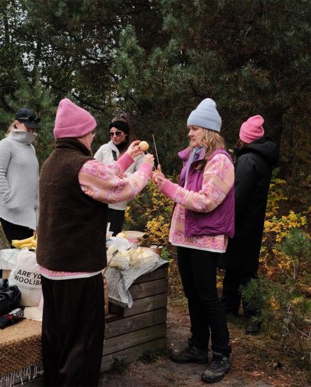 Woolish Trails Club & Susi Sosinad: our first hike in Kloogarand