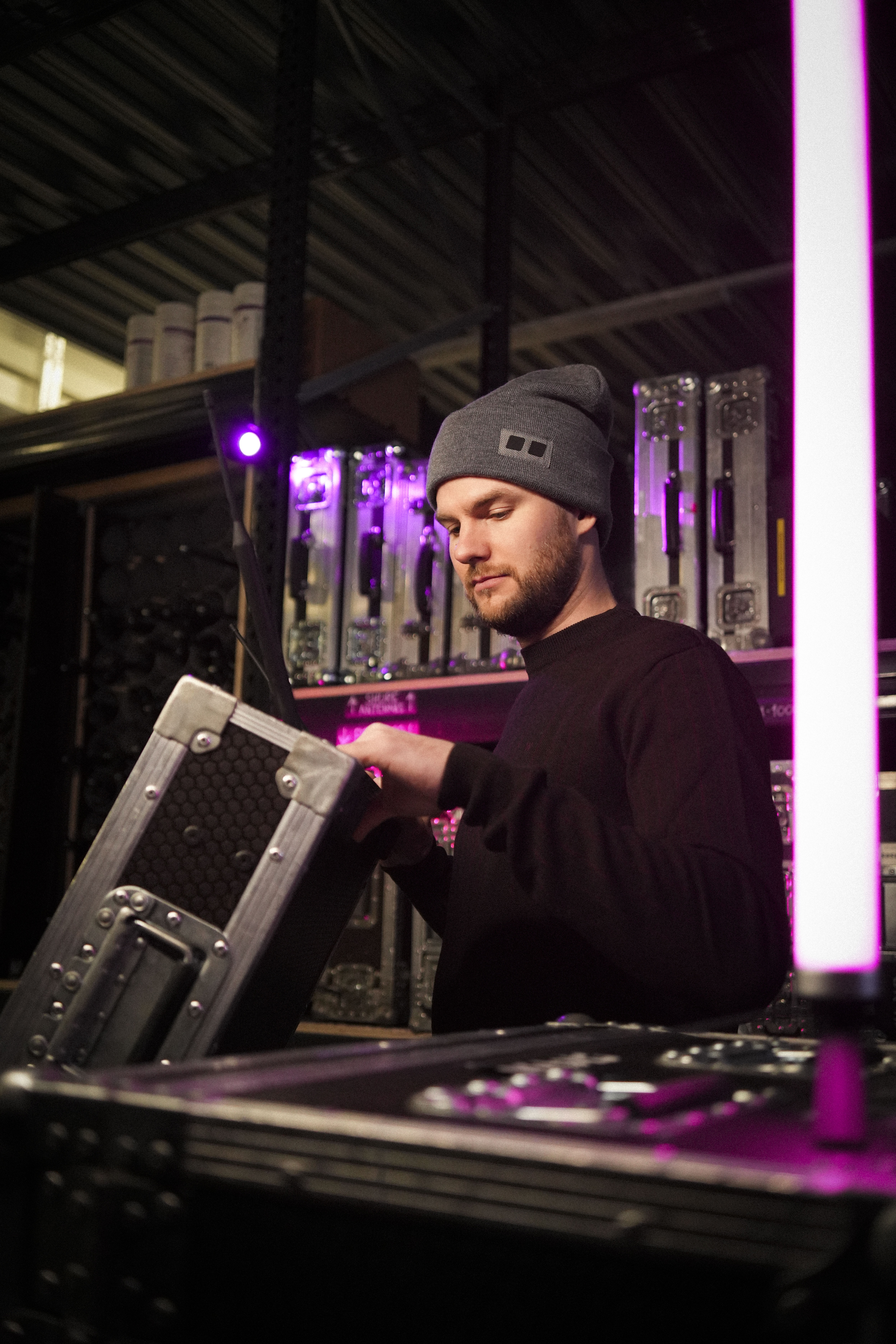 Woolish x NOËP backstage team