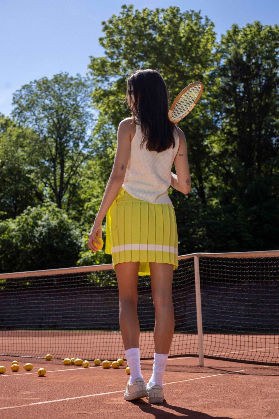 Lemon Sour merino top white