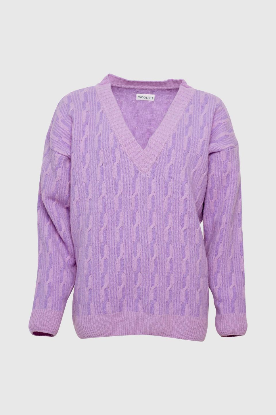 Alba merino sweater purple