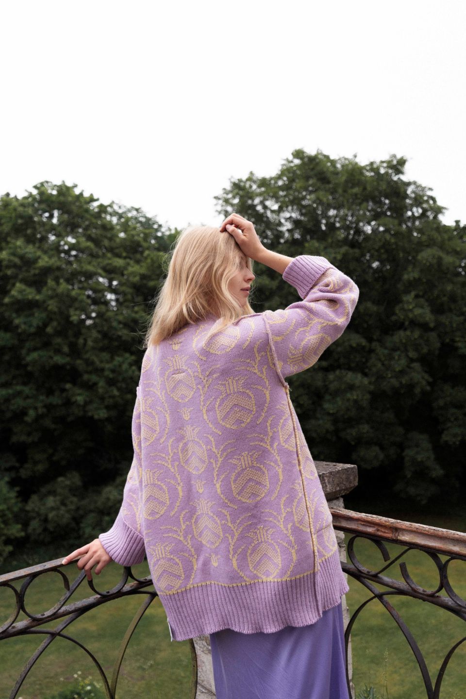 Pineapple cardigan new arrivals
