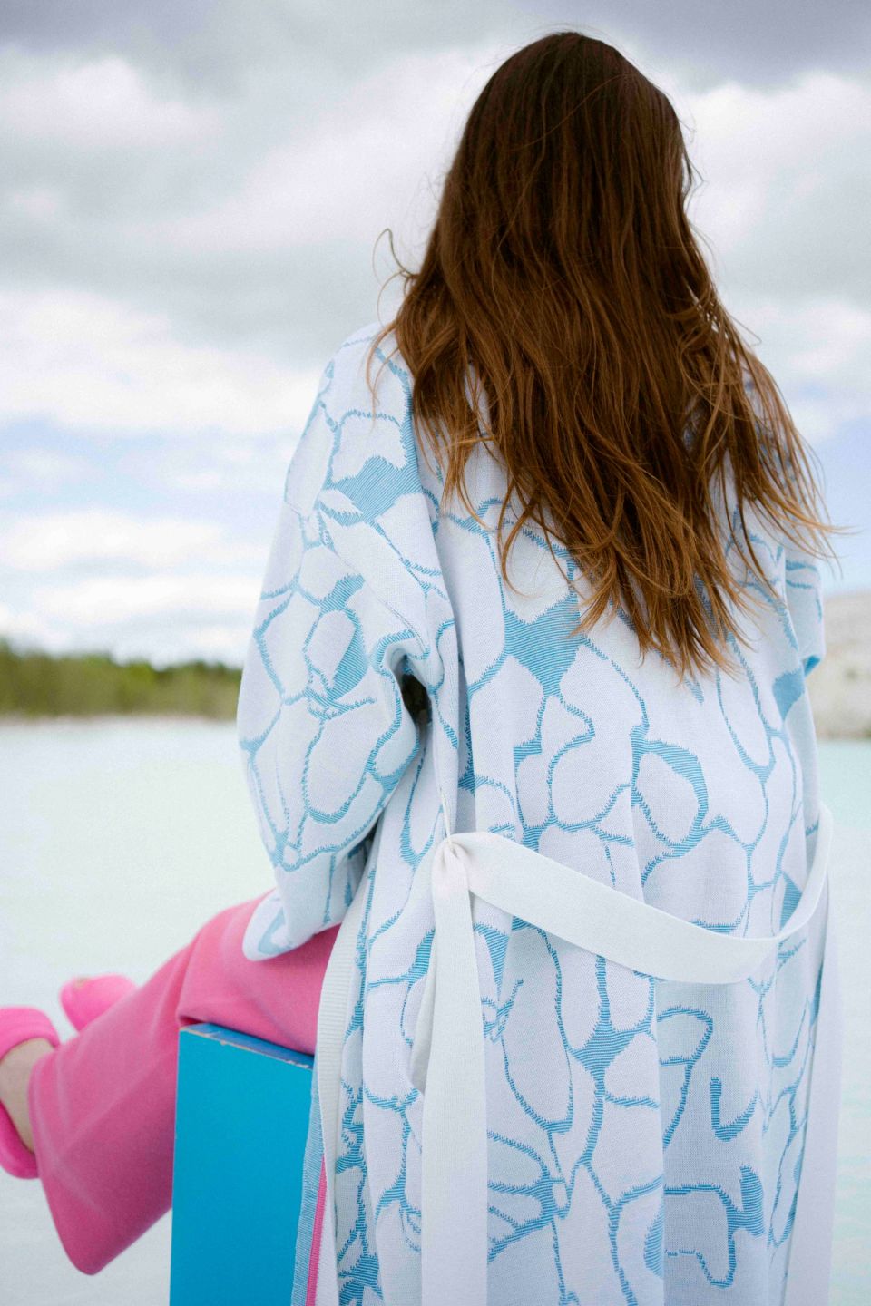 Aura merino kimono-cardigan