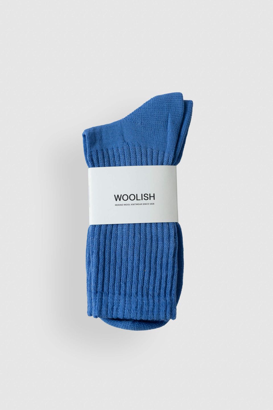 Como merino socks blue