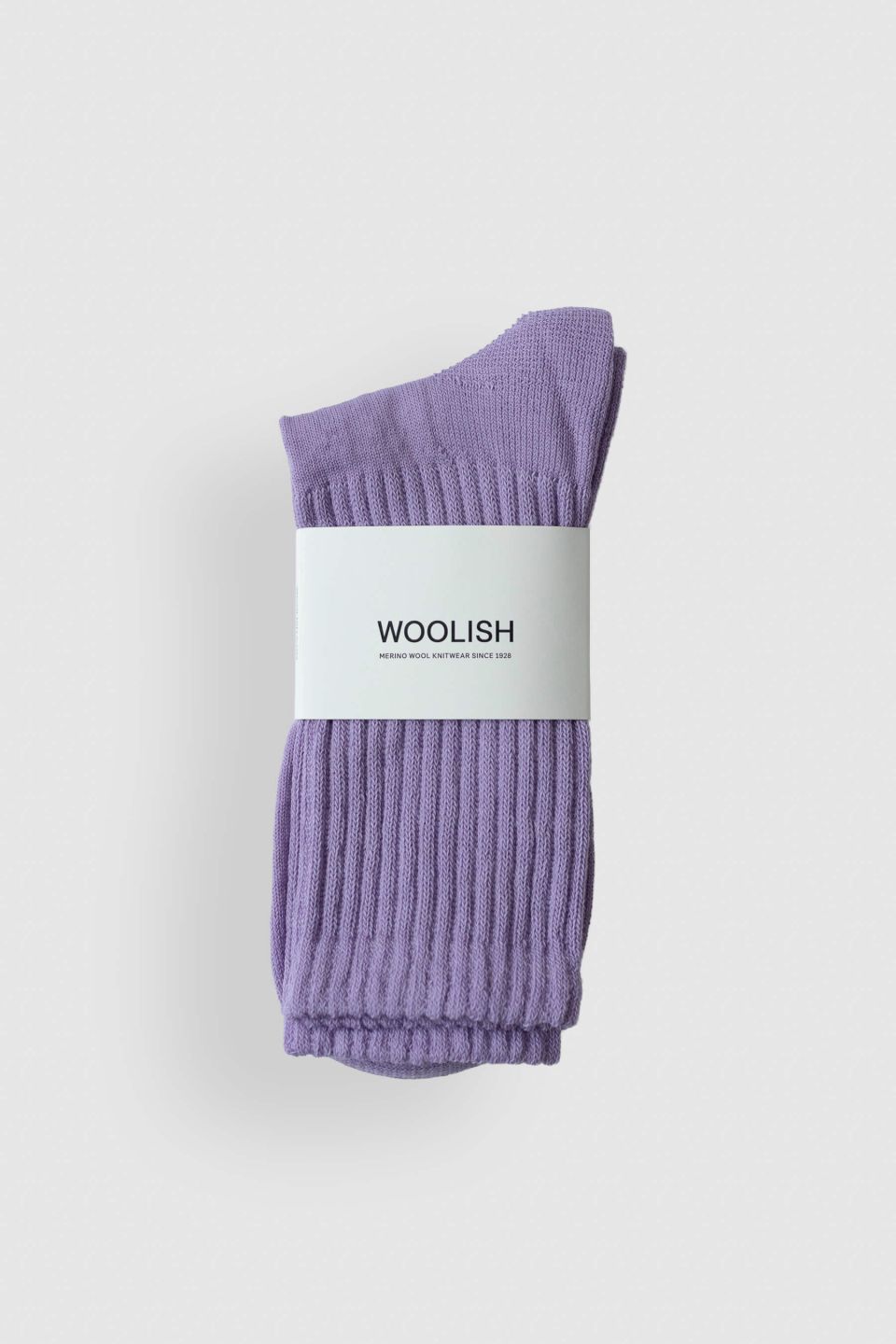 Como merino socks violet