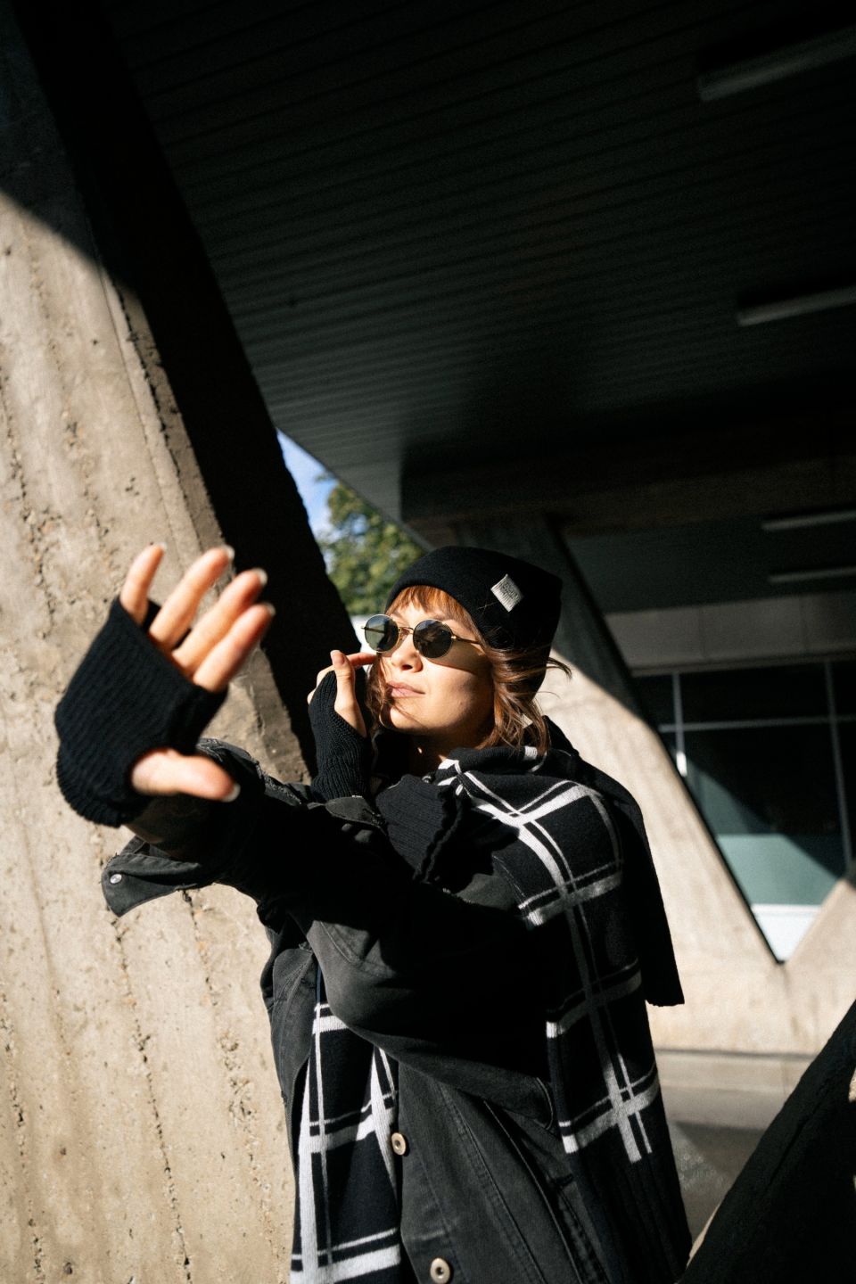 Iki merino beanie black