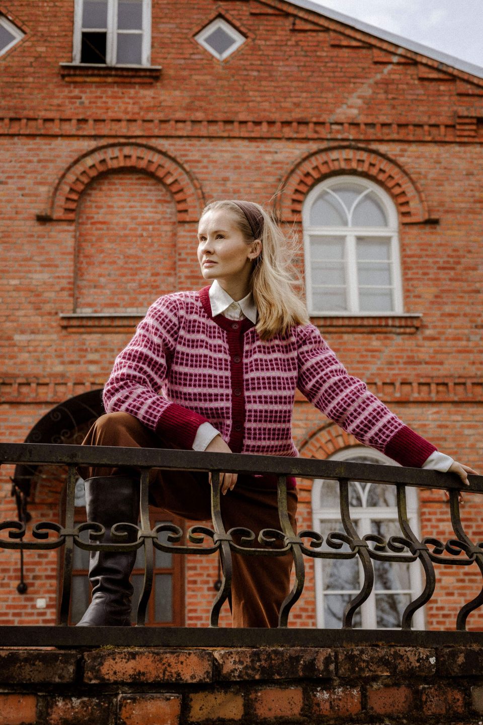 Enya alpaca-wool cardigan