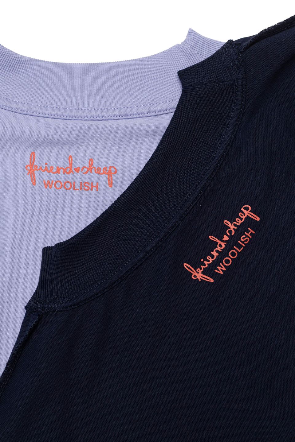 Friendsheep organic cotton t-shirt blue