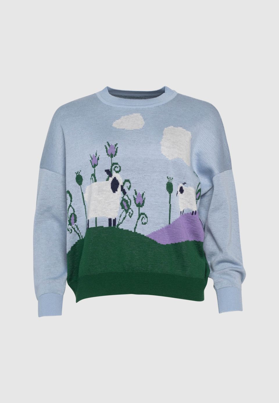 Sheep Stories NO.1 - HAPPY SHEEP sweater