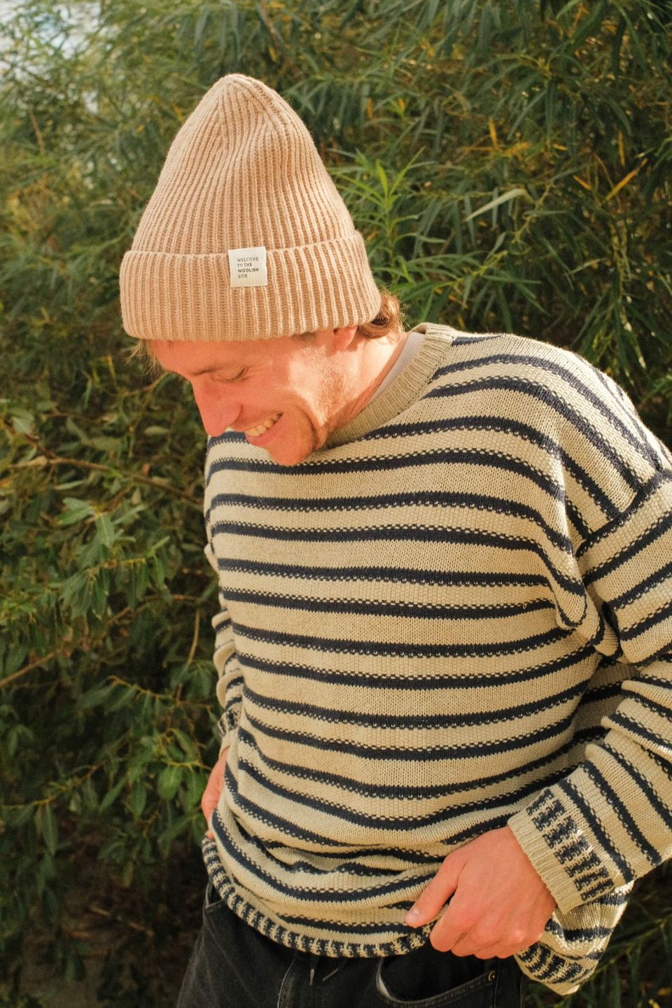 Hiro merino hat beige