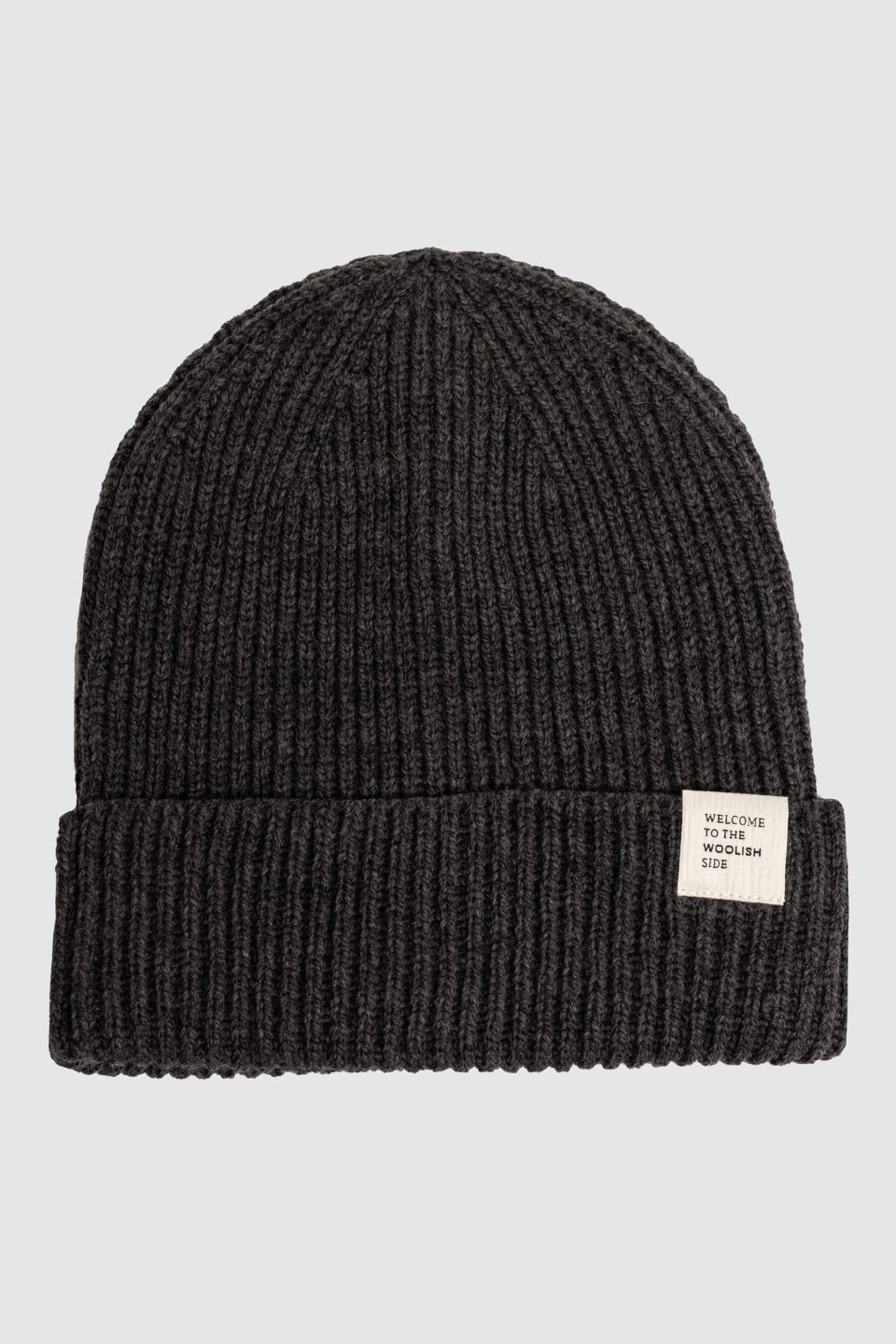 Hiro merino hat dark grey