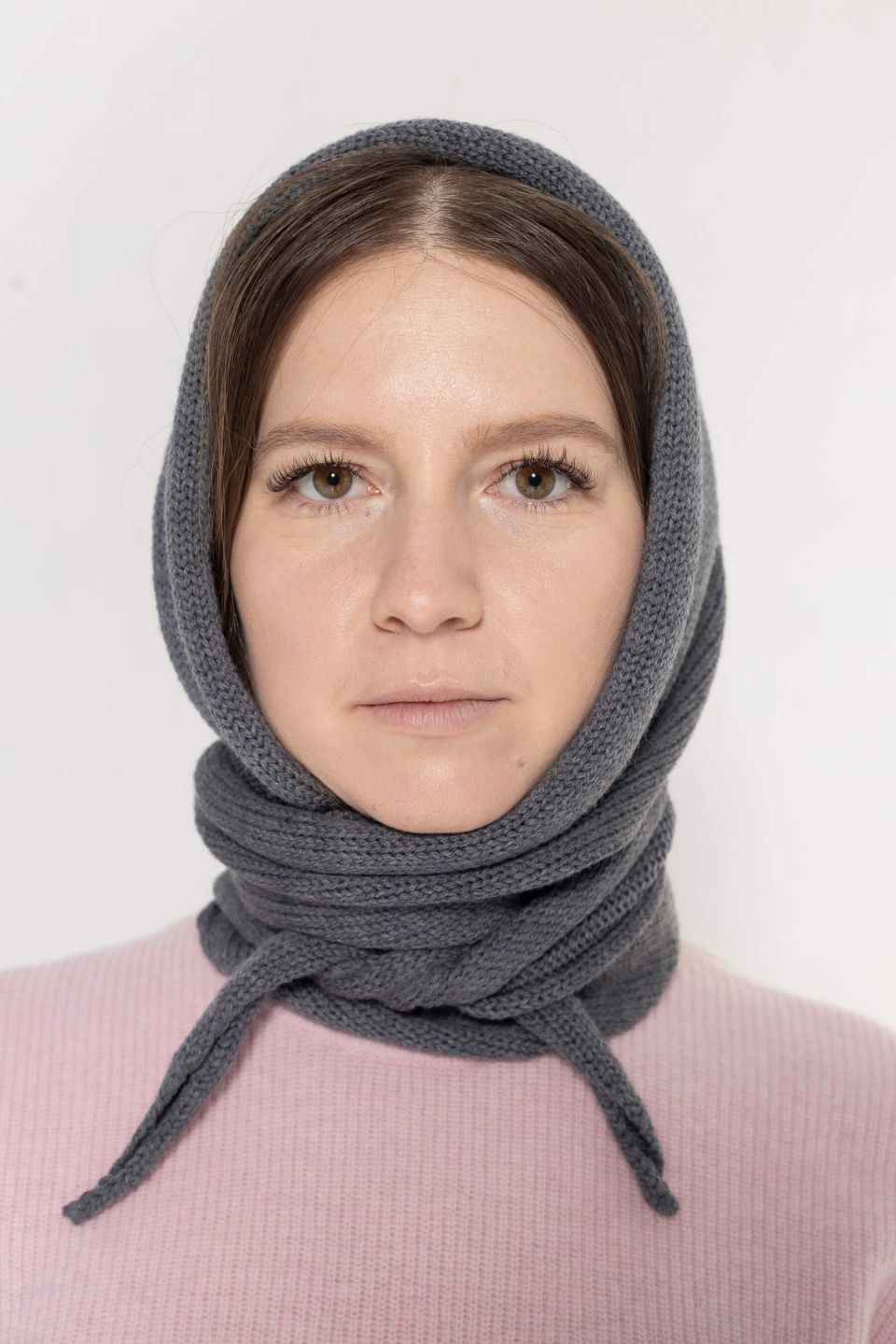 Iggy merino scarf grey