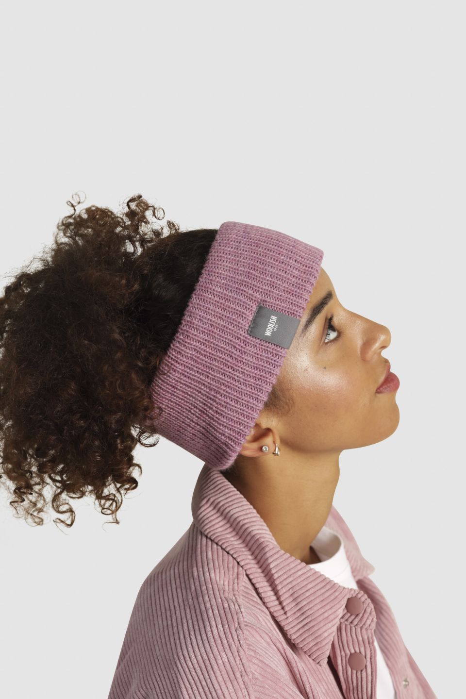 Iida headband fuxia