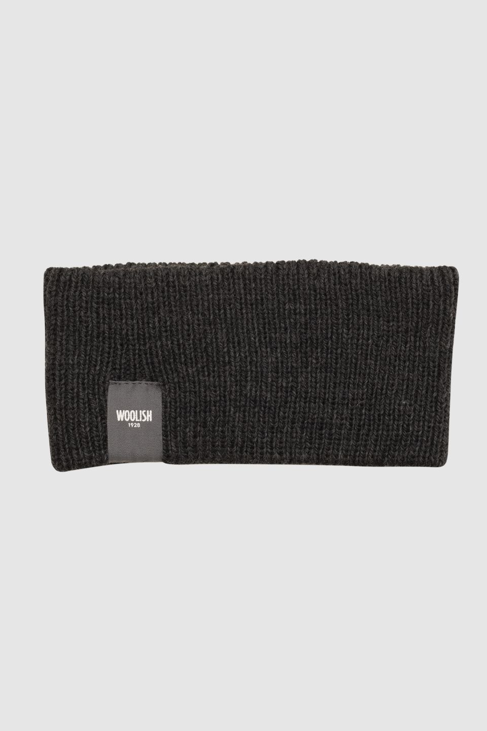 Iida merino headband dark grey