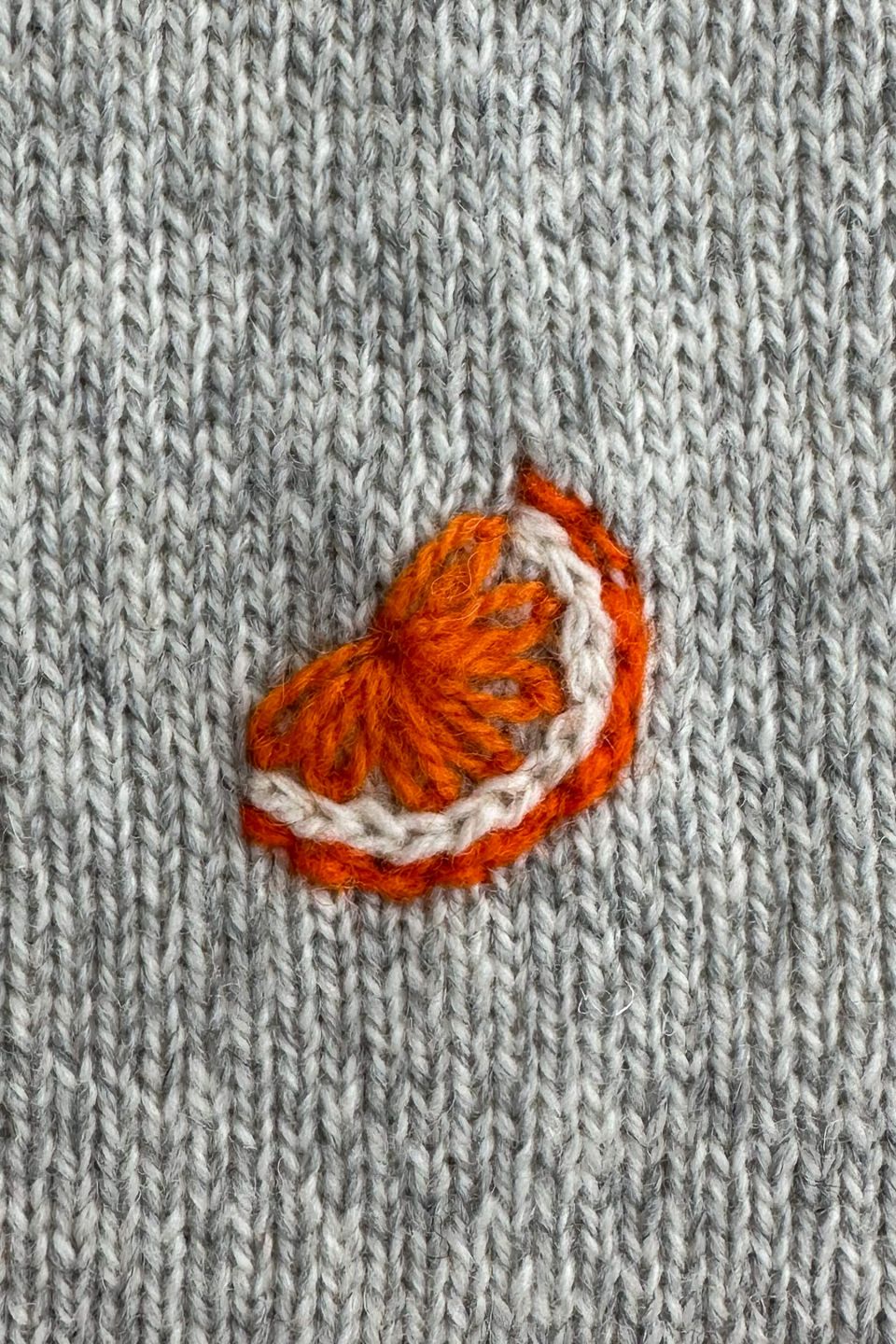 Embroidery Orange