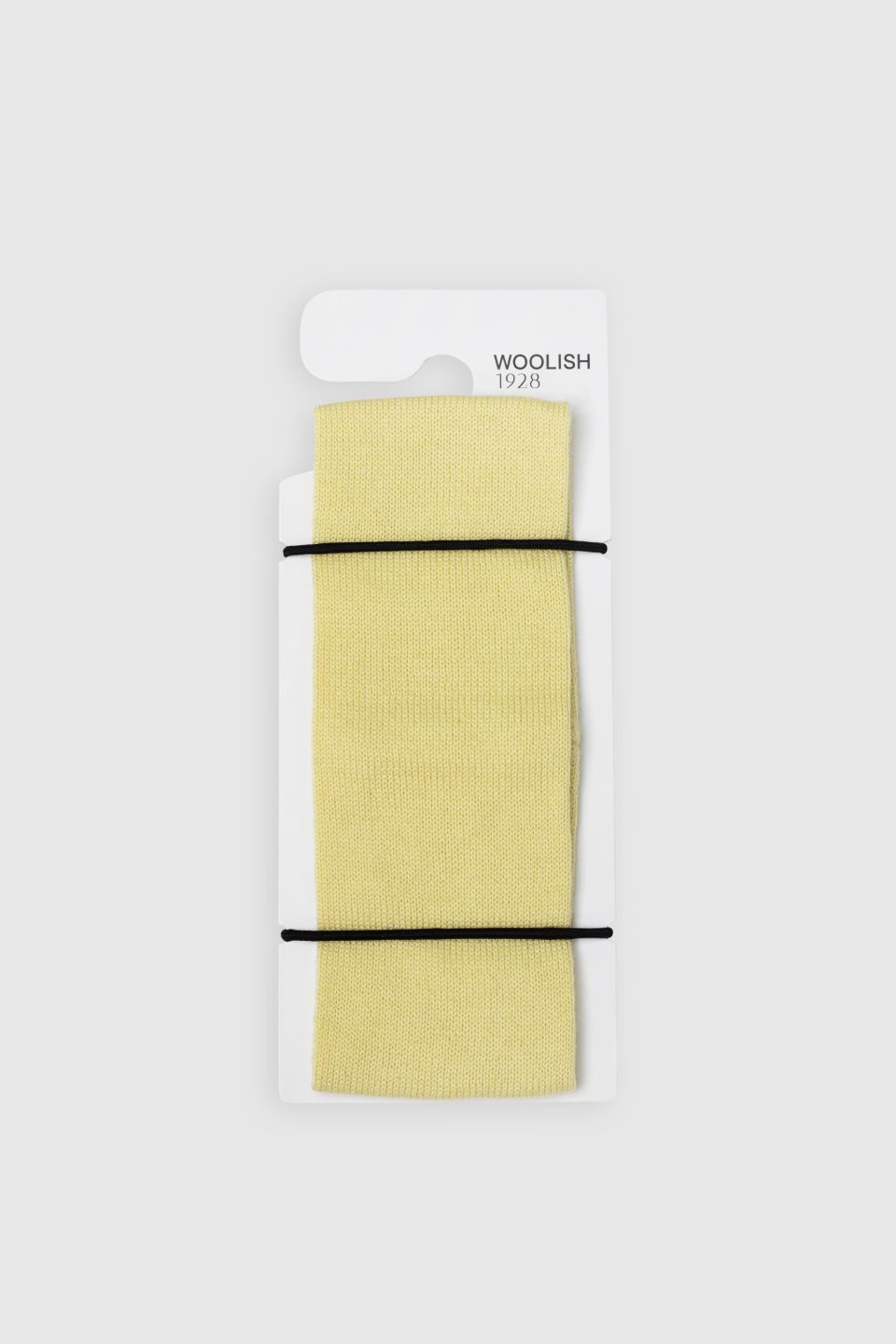 Loe merino headband light yellow