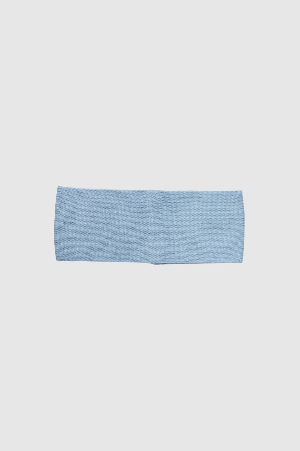 Loe merino headband light blue