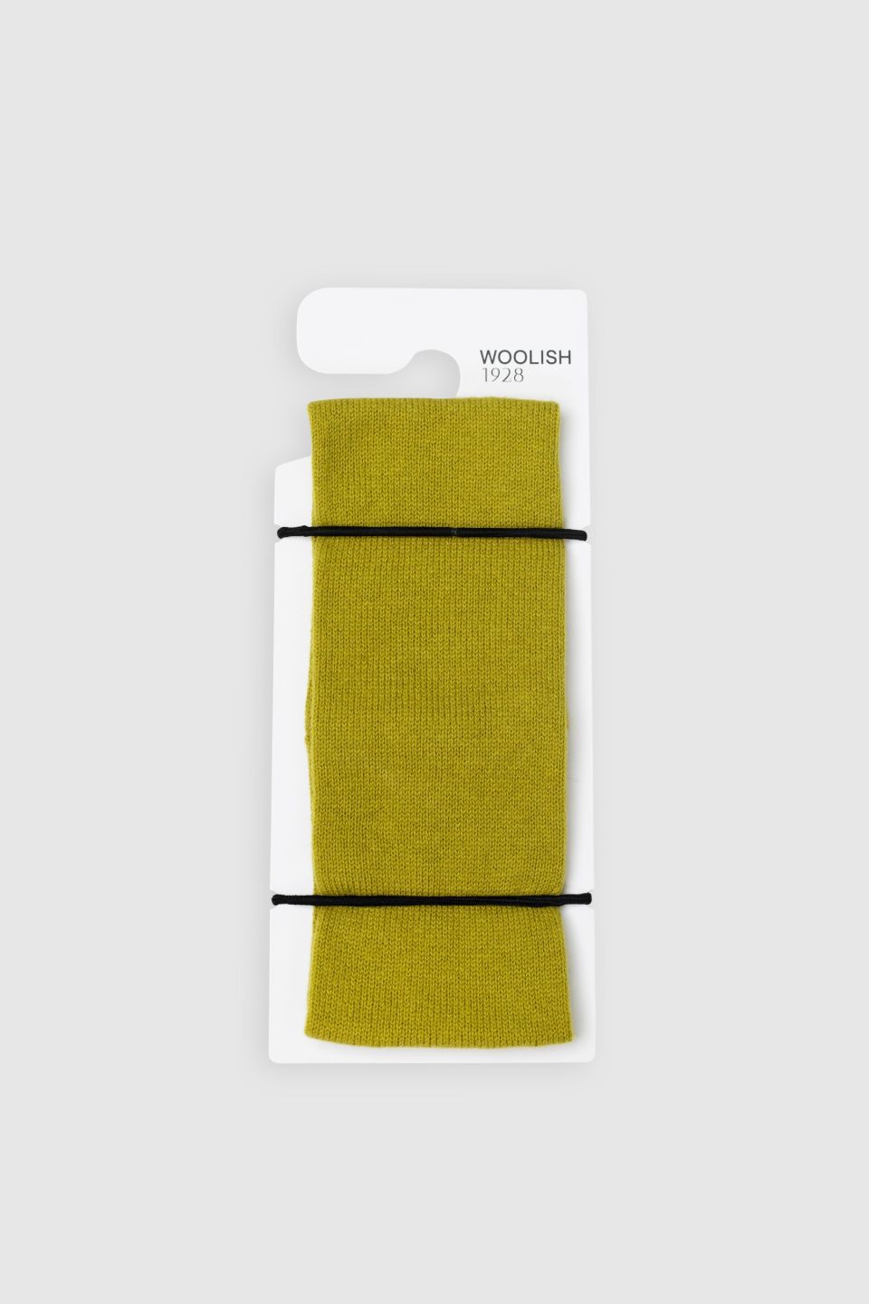 Loe merino headband olive green