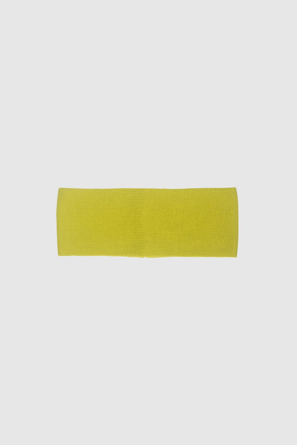 Loe merino headband neon green