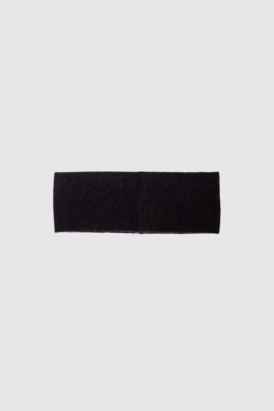 Loe merino headband brown