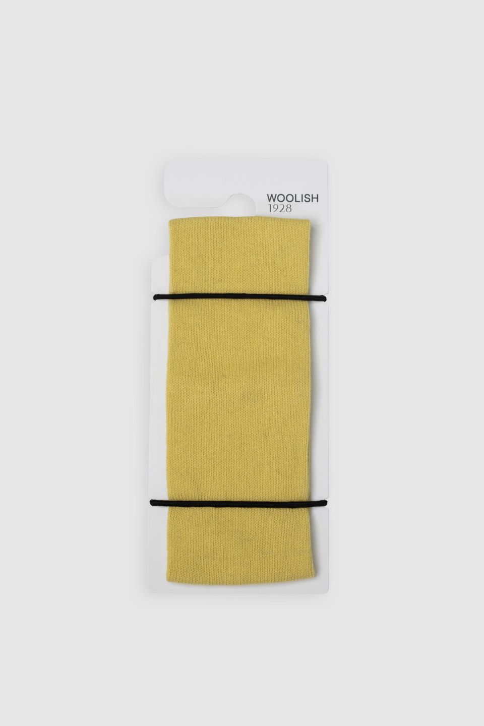 Loe merino headband dark yellow