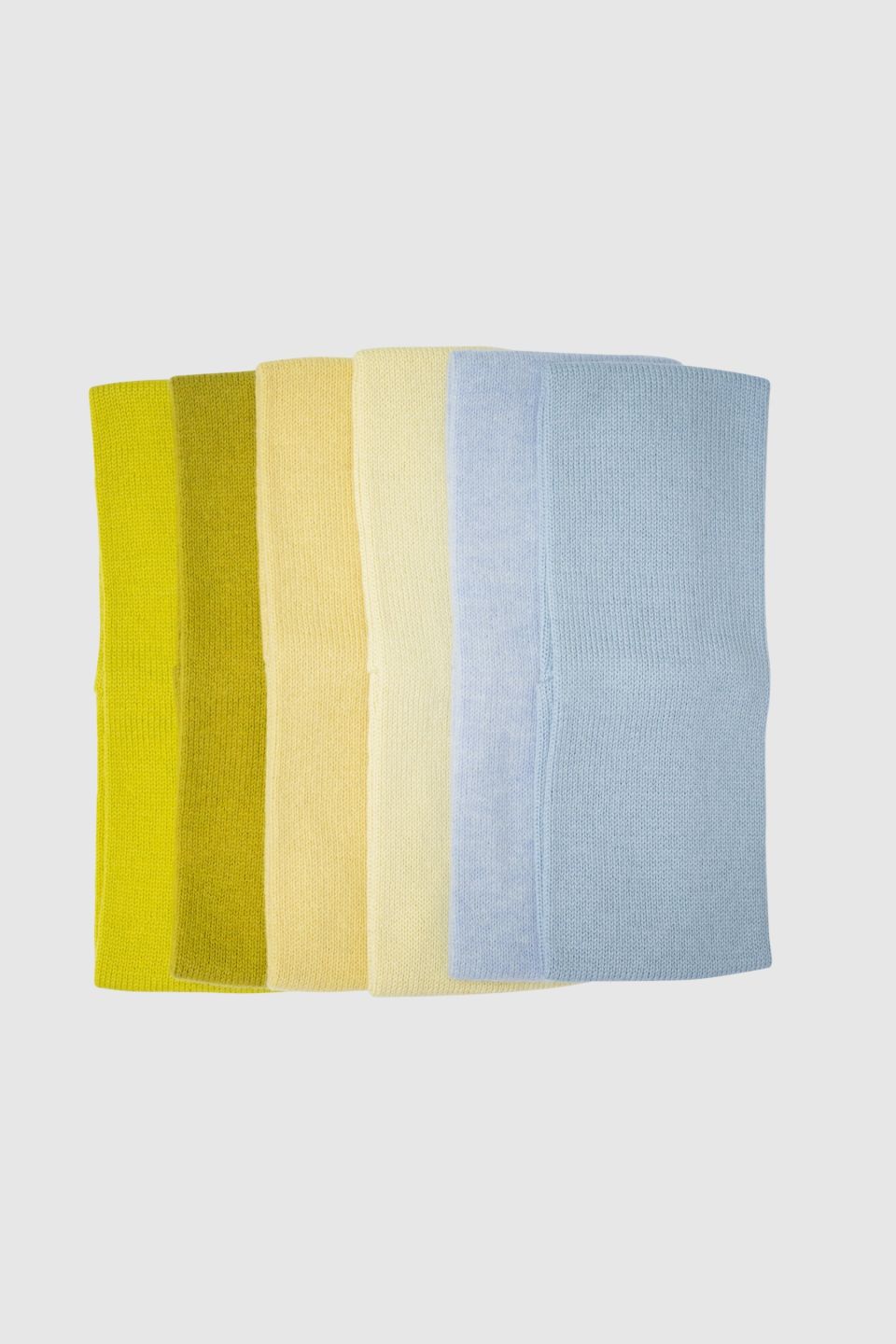 Loe merino headband olive green