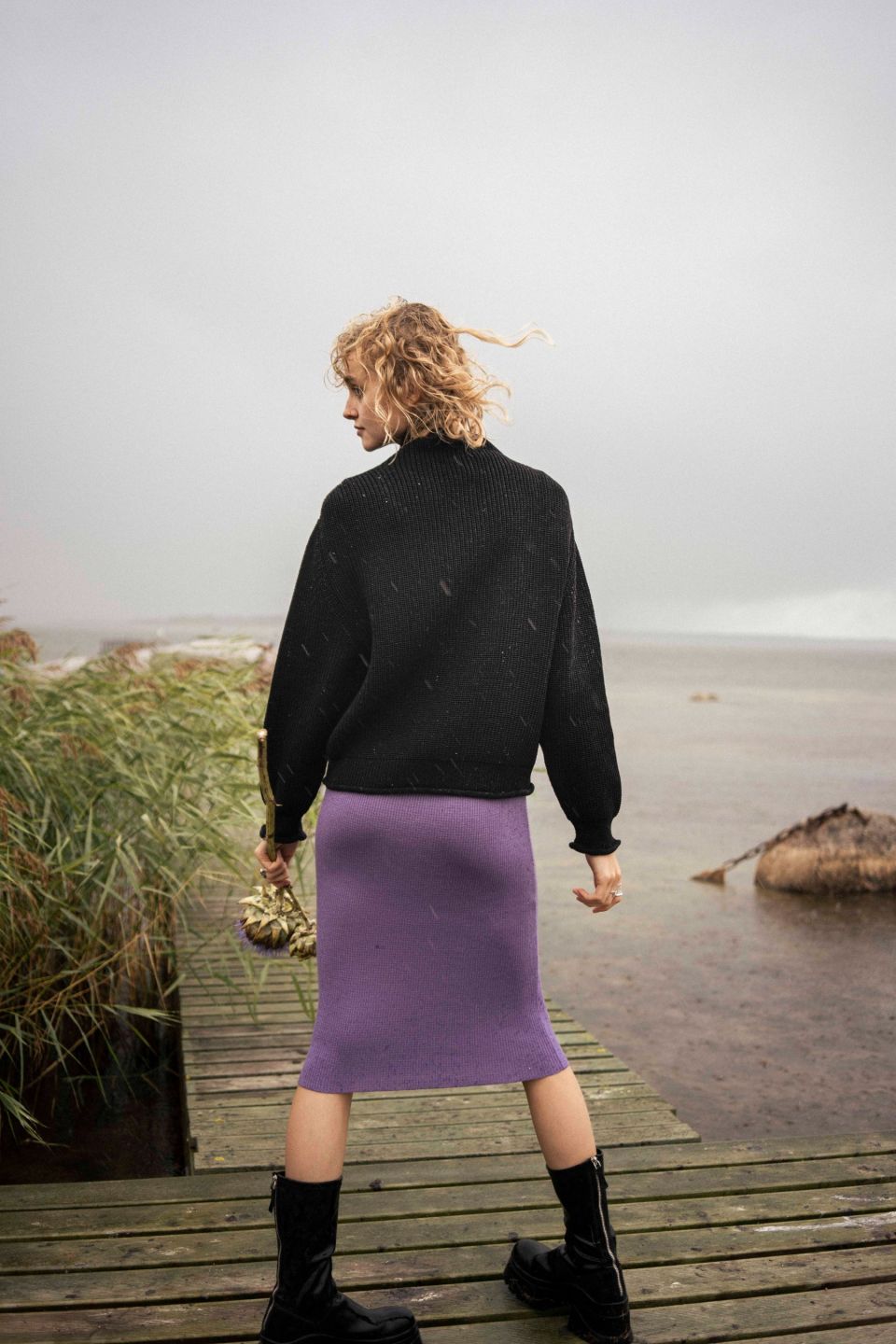 Kamakura merino sweater black