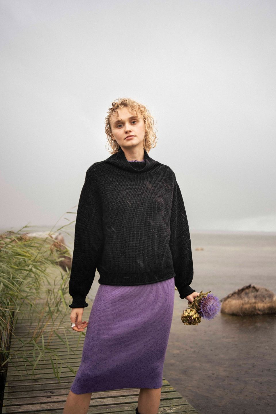 Kamakura merino sweater black