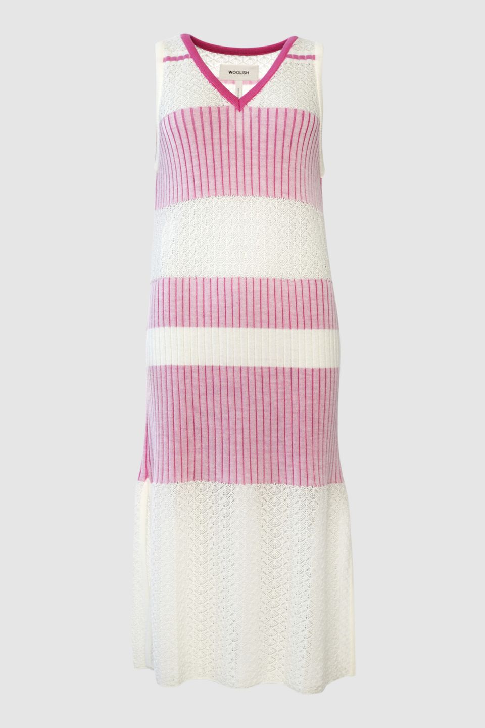 Floe merino dress pink