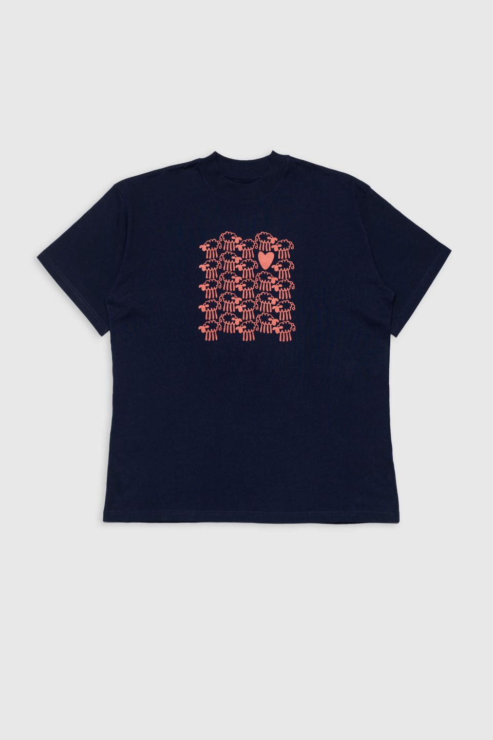 Friendsheep organic cotton t-shirt blue