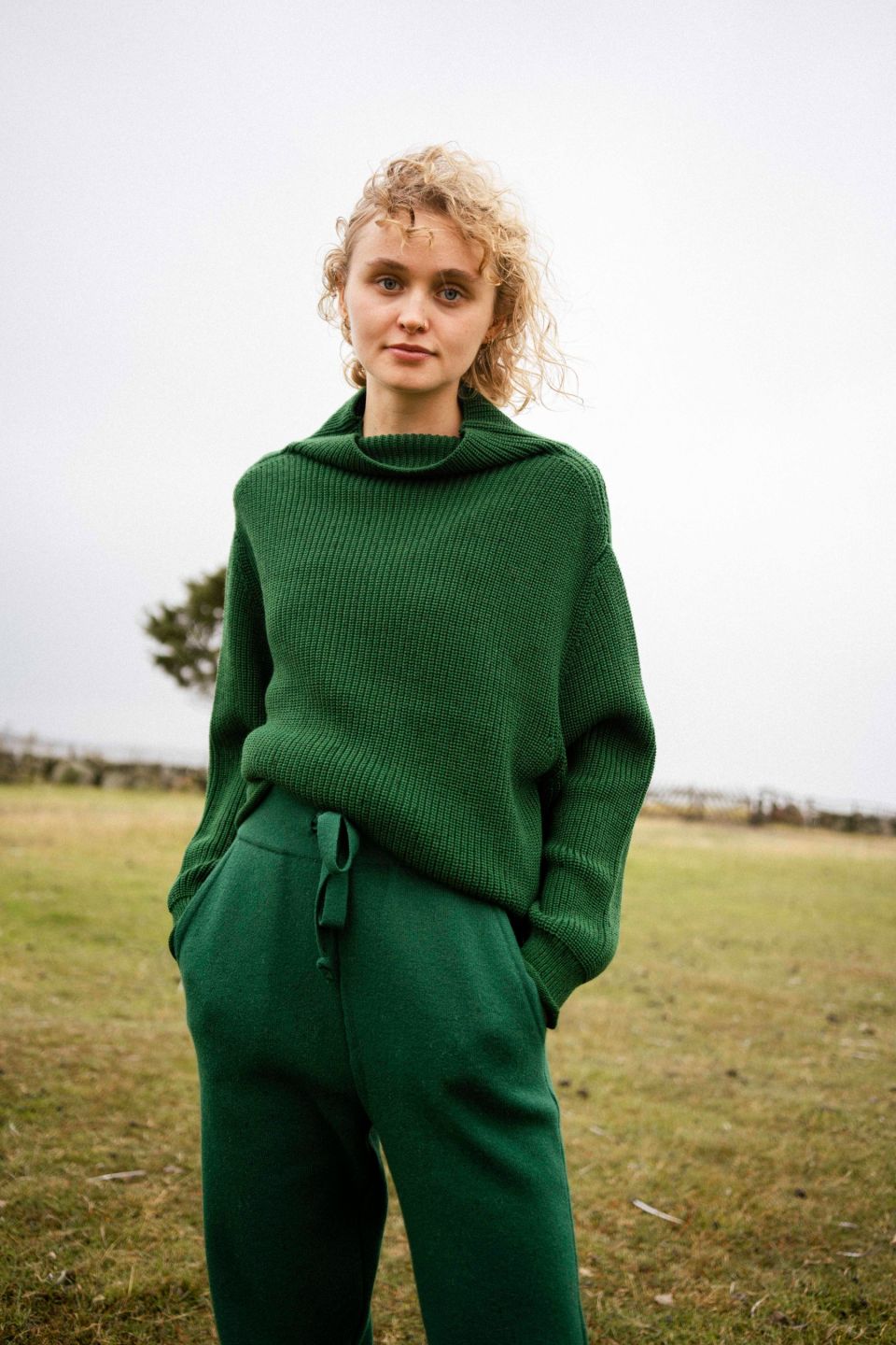 Nora meriino püksid rohelised