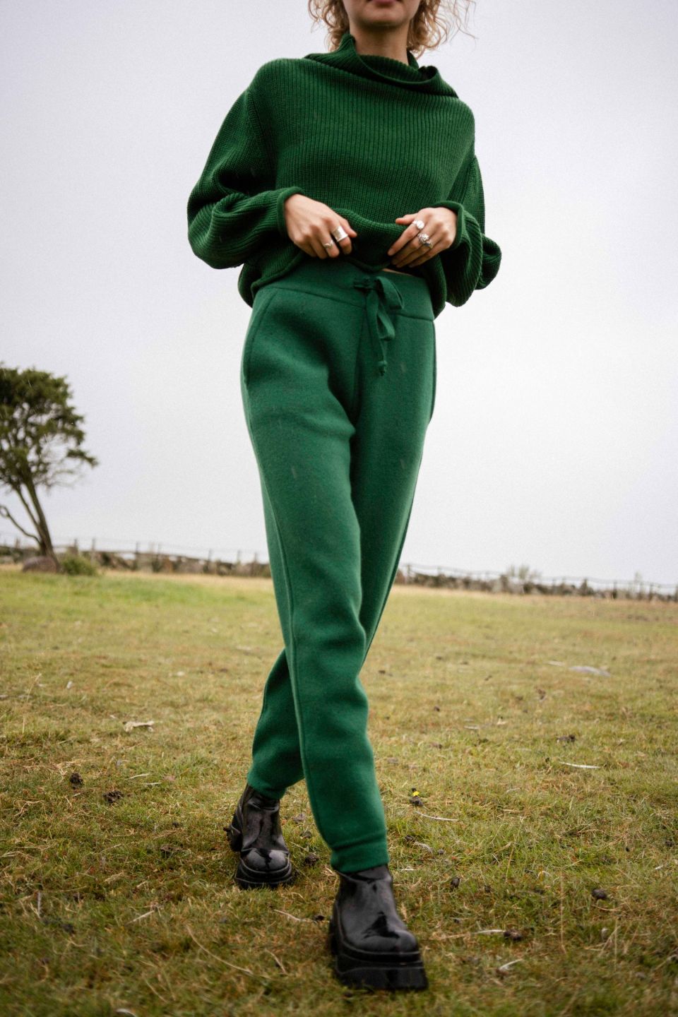 Nora meriino püksid rohelised