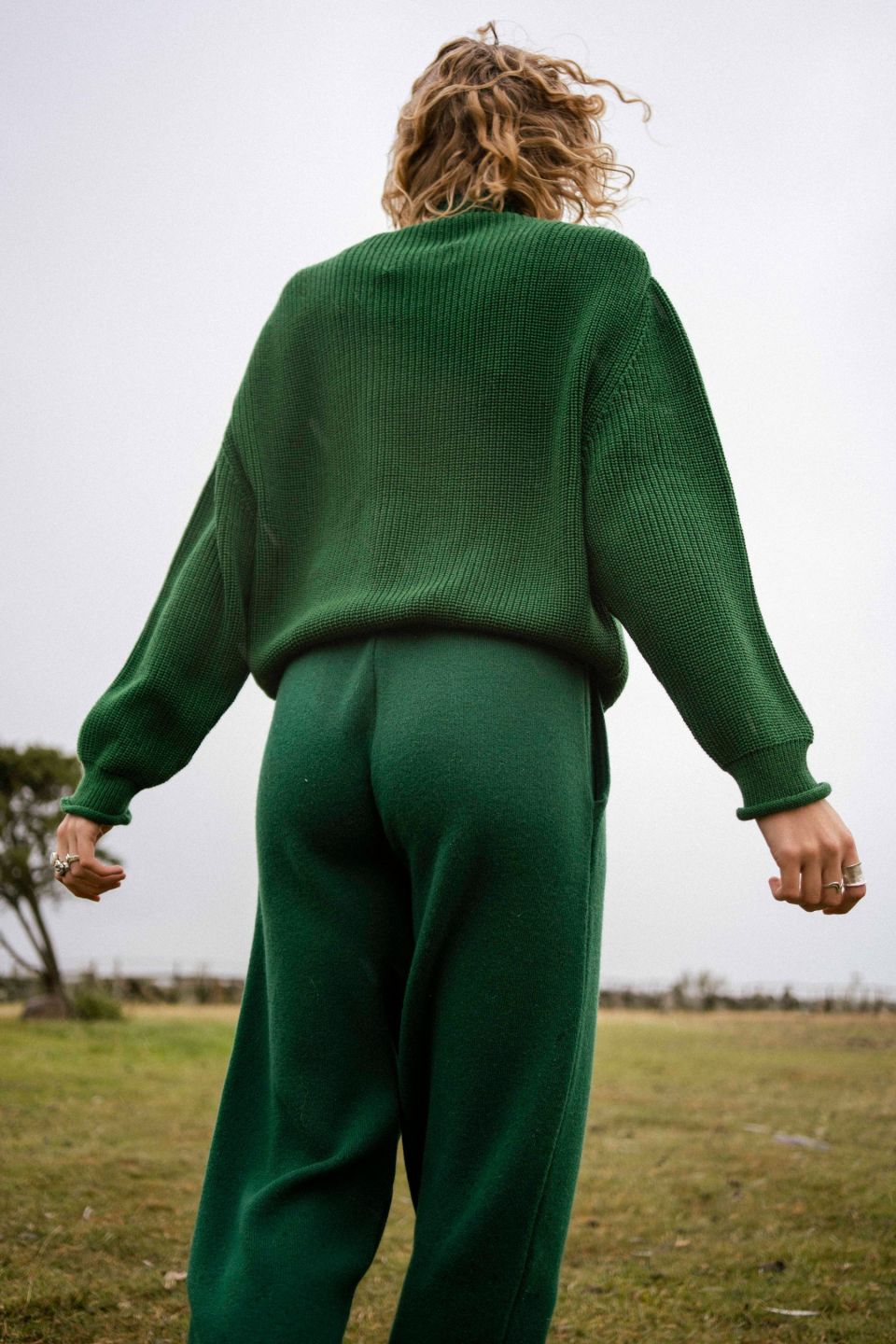 Nora meriino püksid rohelised