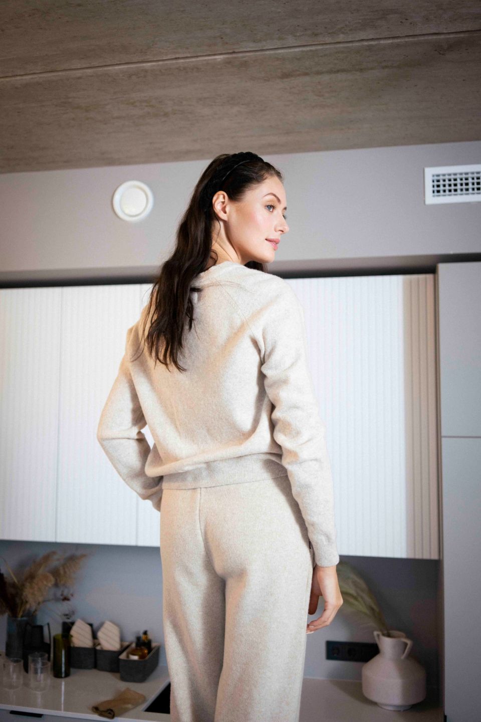 Nora merino joggers oatmeal