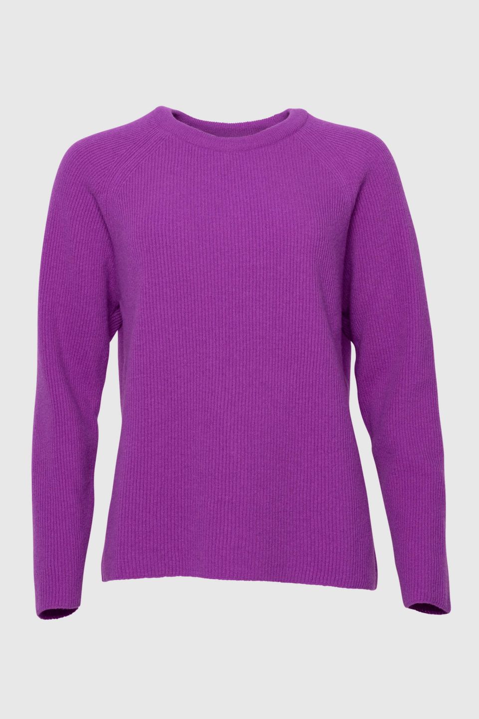 Oita merino sweater purple
