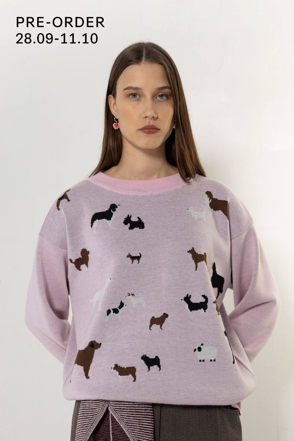 Sheep Stories NO.5 THE FLOCK merino sweater