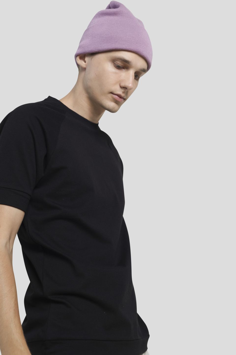 Raglan t-shirt black