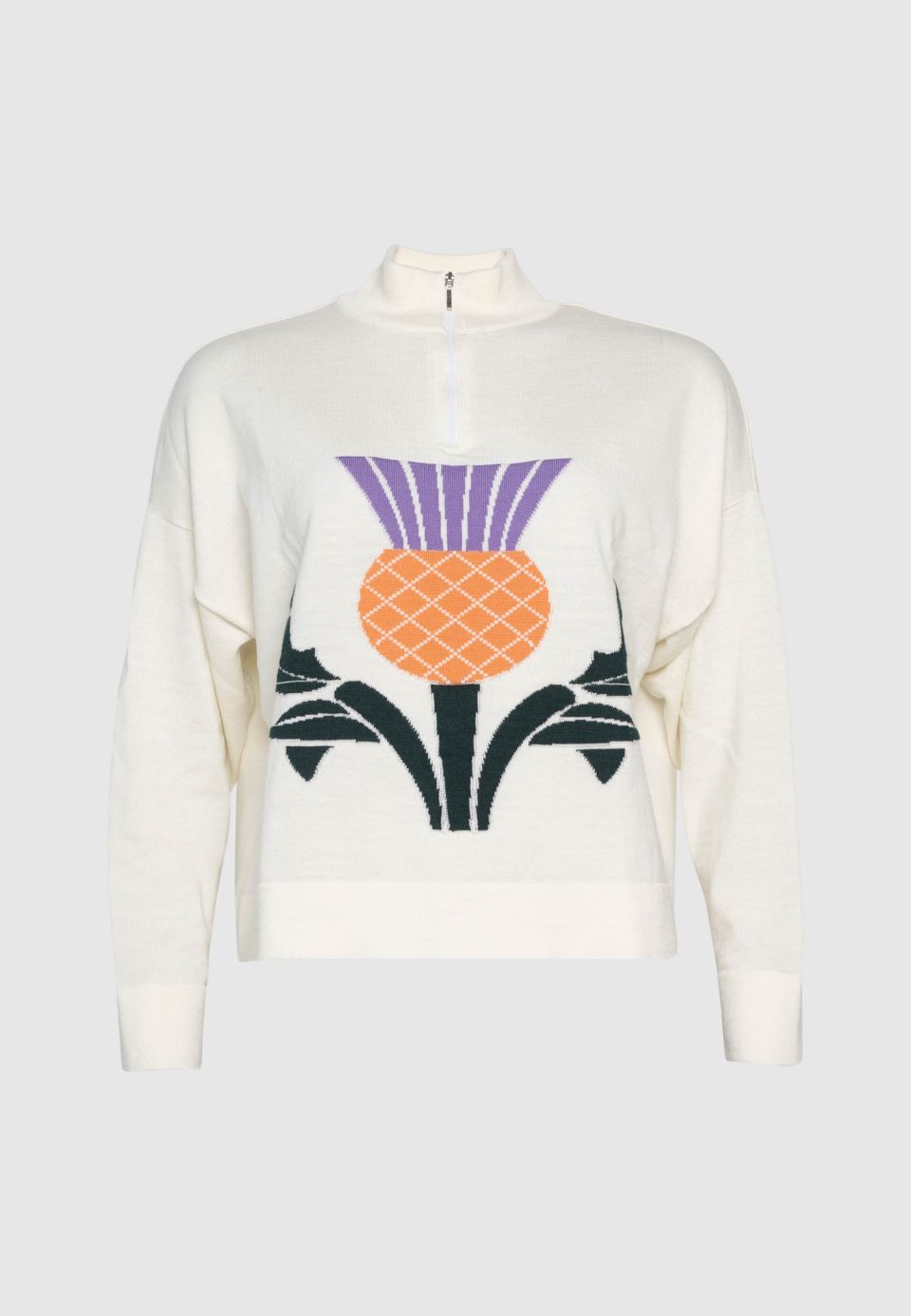 Thistle merino boxy jumper