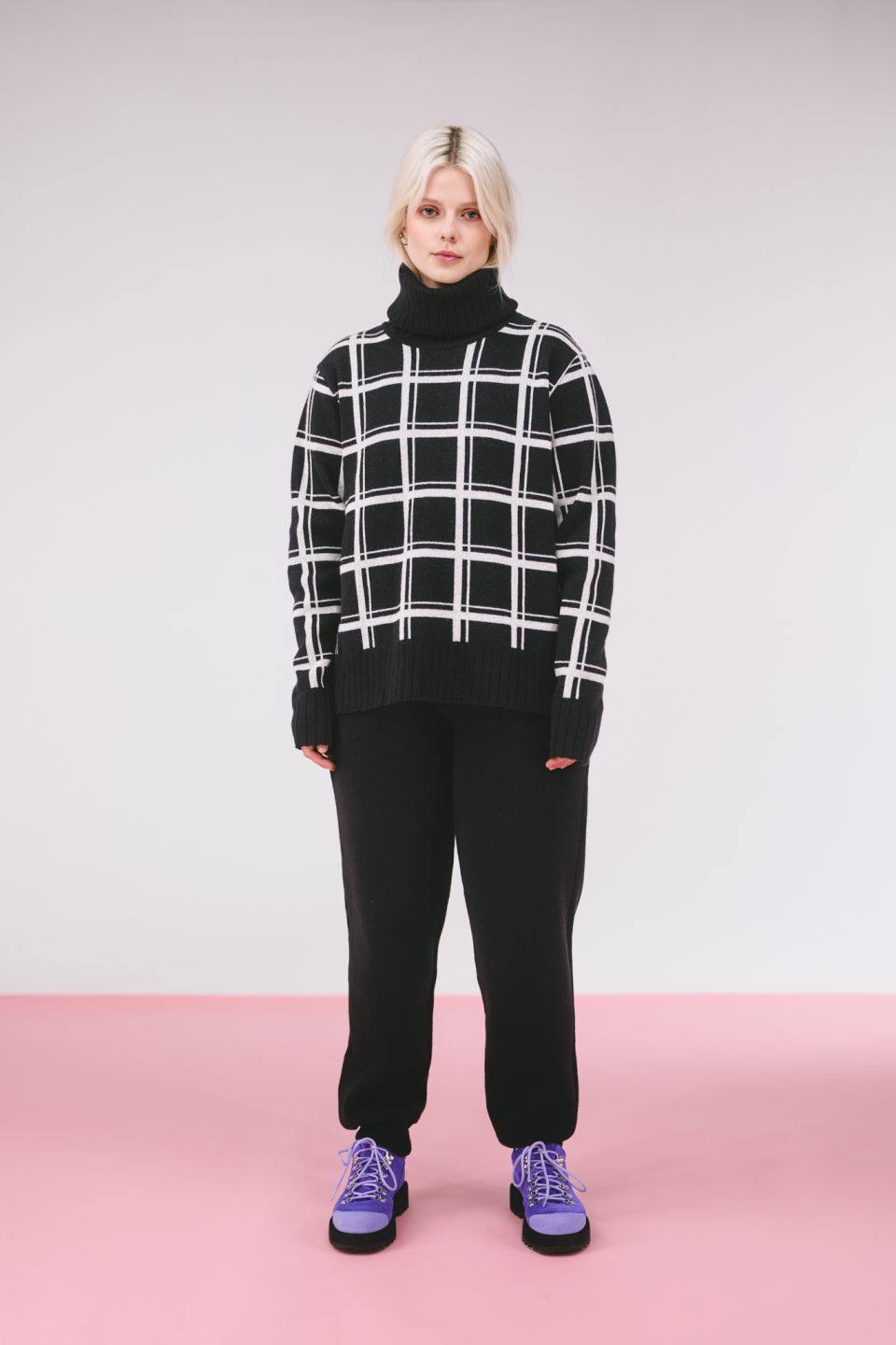 Sato merino turtleneck sweater black