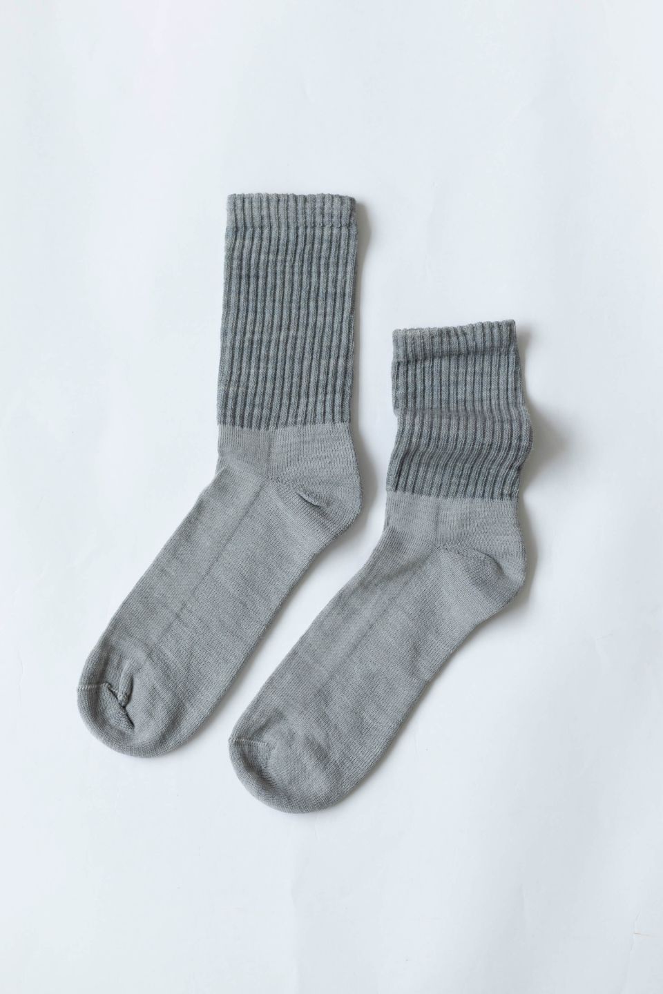 Como merino socks grey