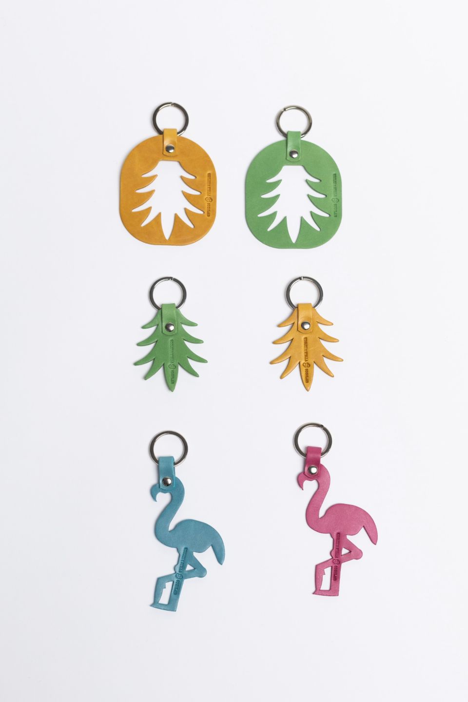 Woolish x Stella Soomlais roosa flamingo võtmehoidja