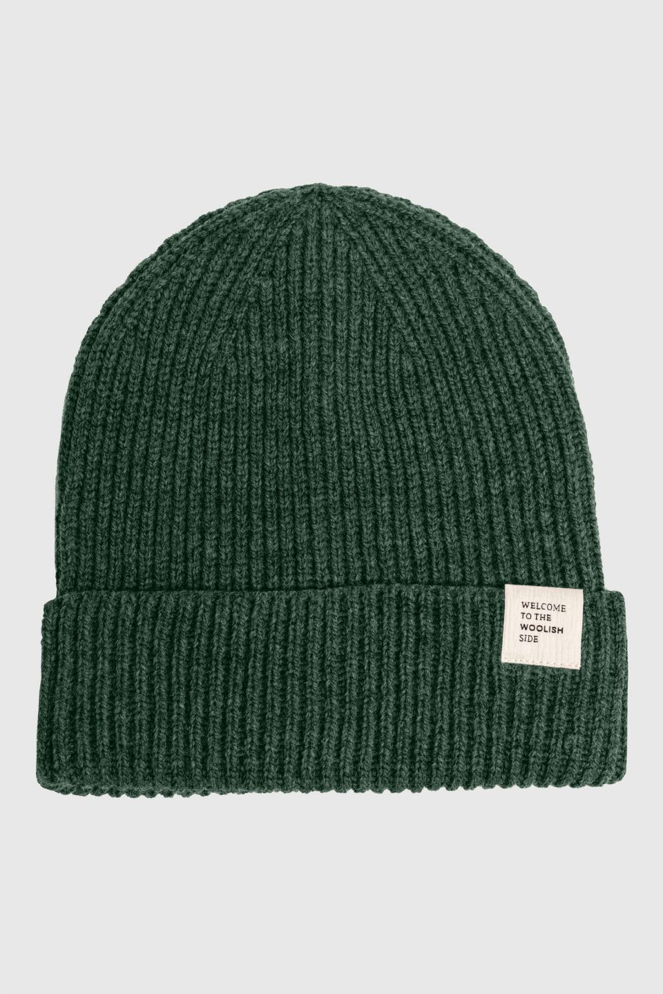 Hiro merino hat forest green