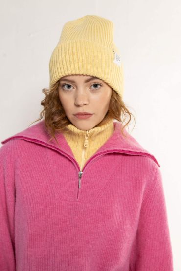 Hiro merino hat yellow
