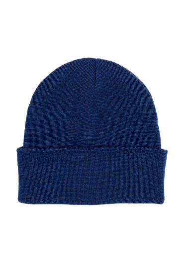 Iki merino beanie marine blue