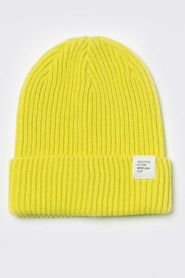 Hiro merino hat sulphur green