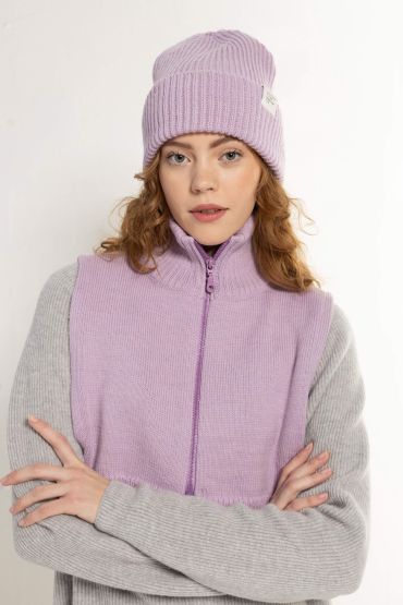 Hiro merino hat violet