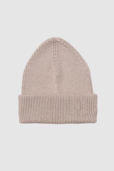 Inari merino beanie light beige