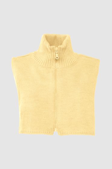 Ami meriino full-zip bib yellow

