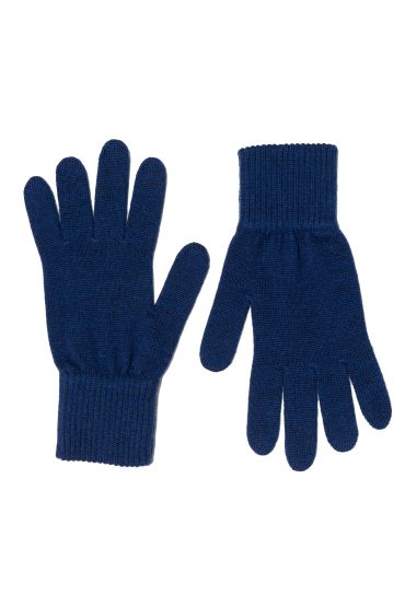 Iki merino gloves marine blue