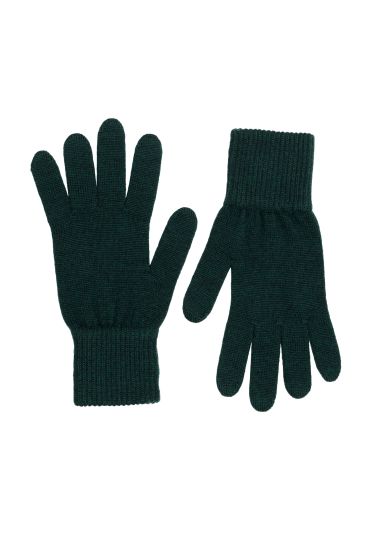 Iki merino gloves emerald green