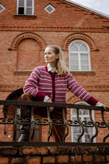 Enya alpaca-wool cardigan
